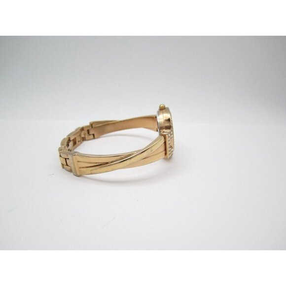 Women Anne Klein Crystals Quartz WR Analog Dial Causal Round Watch (G444) - Picture 8 of 10